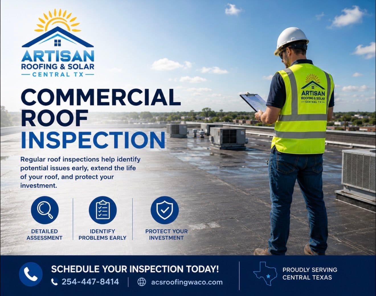 Commercial Roof Inspections for Central Texas Buildings image