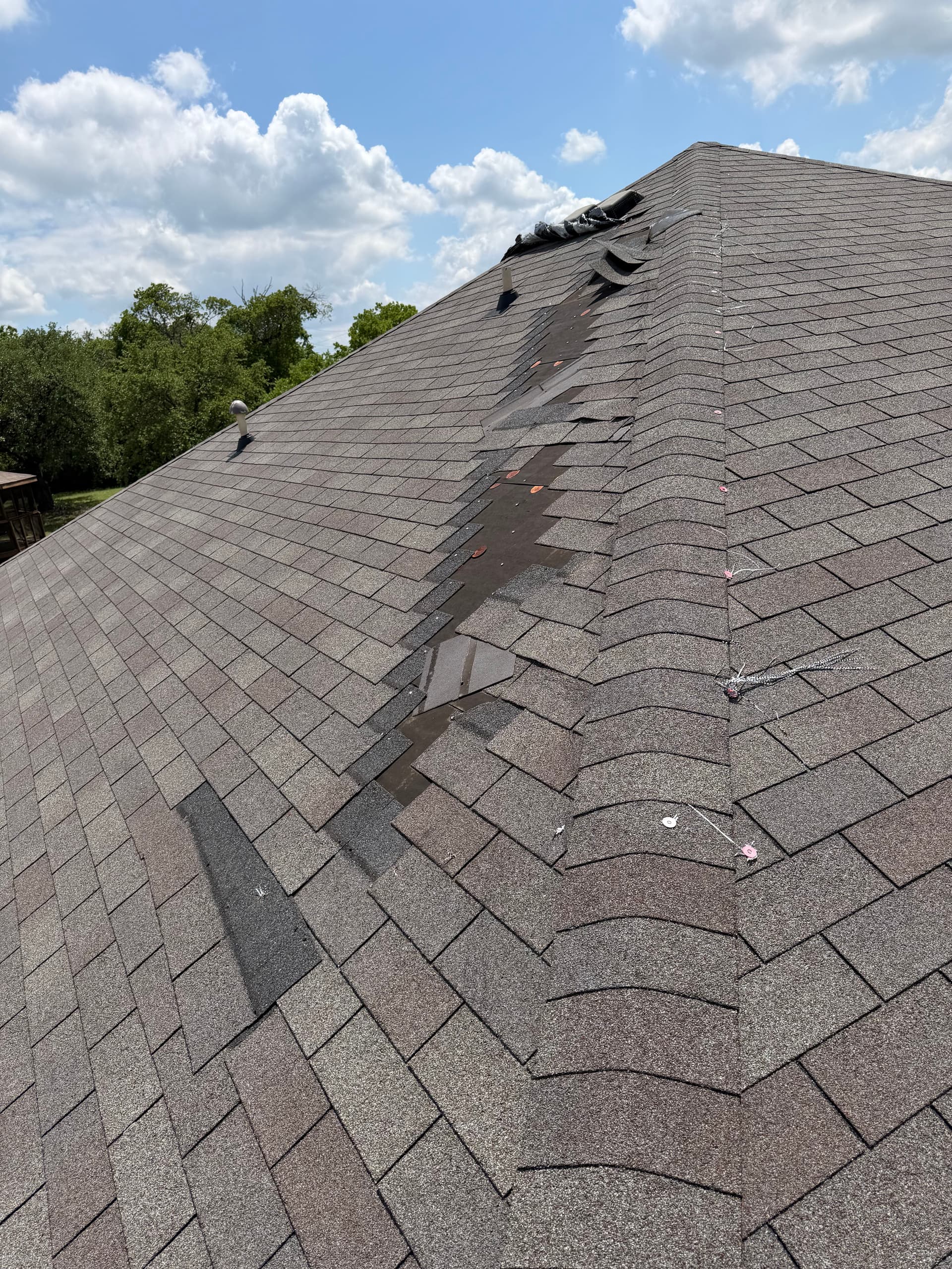 Gallery photos for Storm Damage Roof Inspections Underway in Gatesville TX: Image #6