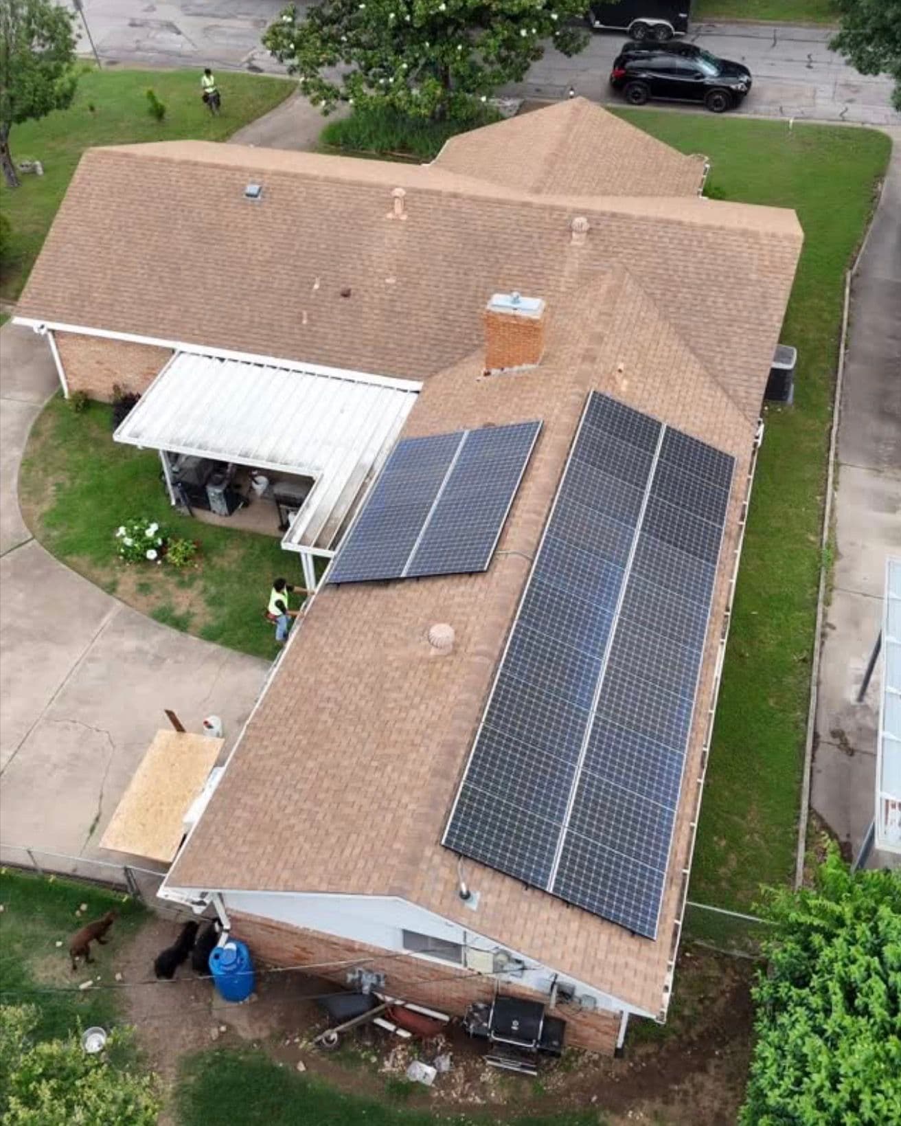 Class 4 IKO Nordic Roof with Solar Detach Reset and Gutter Upgrade image
