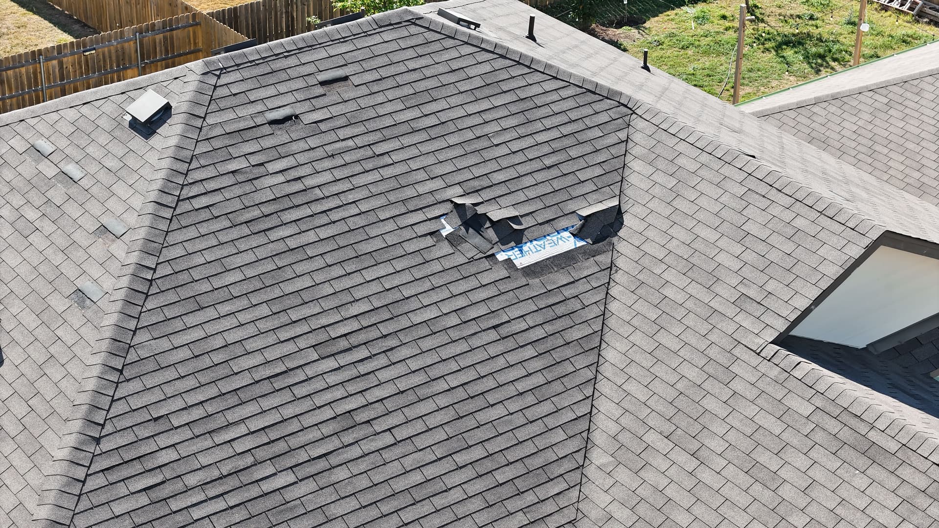 Gallery photos for Storm Damage Roof Repair Done Right in Central Texas: Image #2