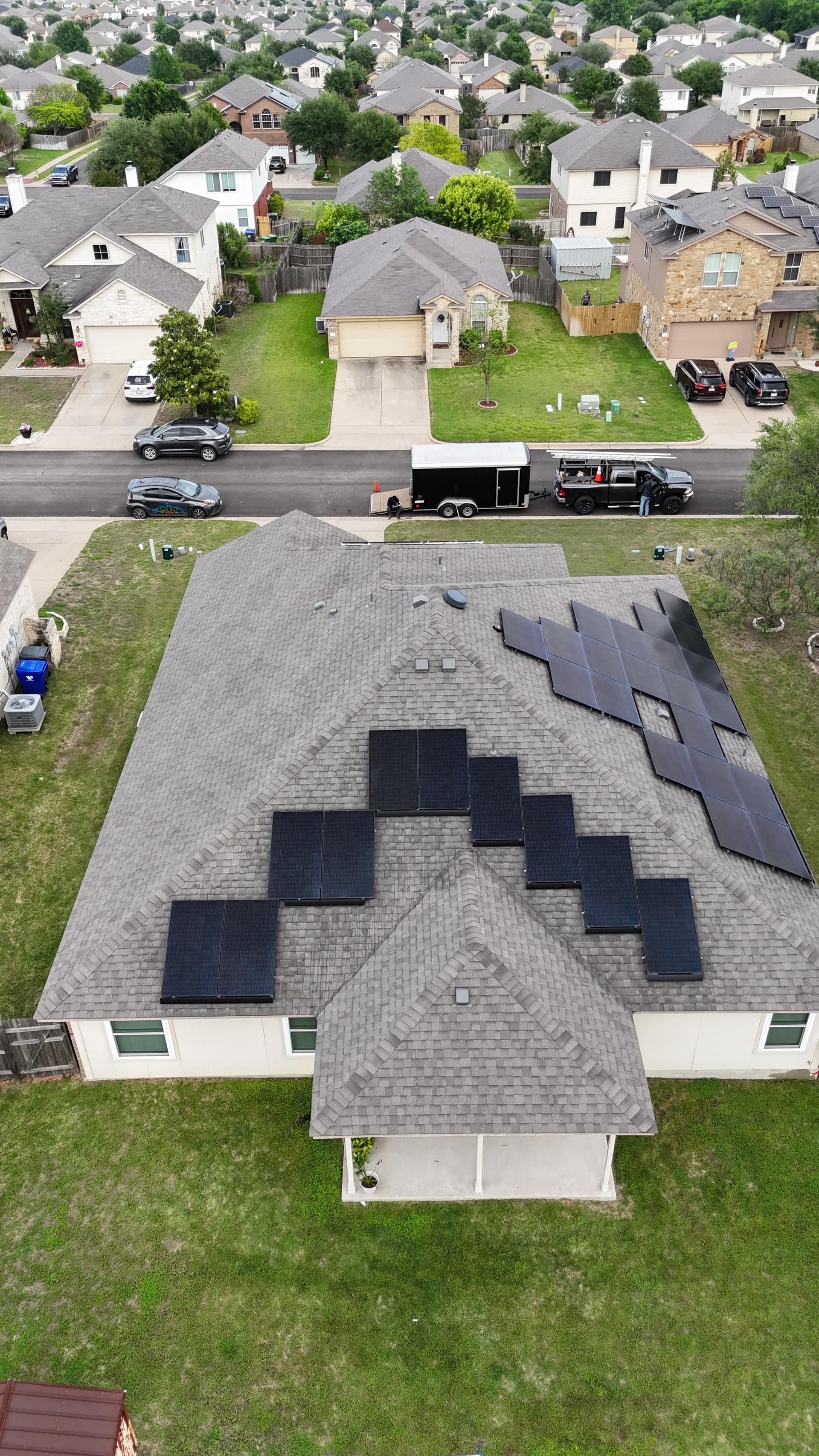 Gallery photos for Denied Insurance Claim Approved - Full Roof and Solar Reinstall in Waco: Image #5