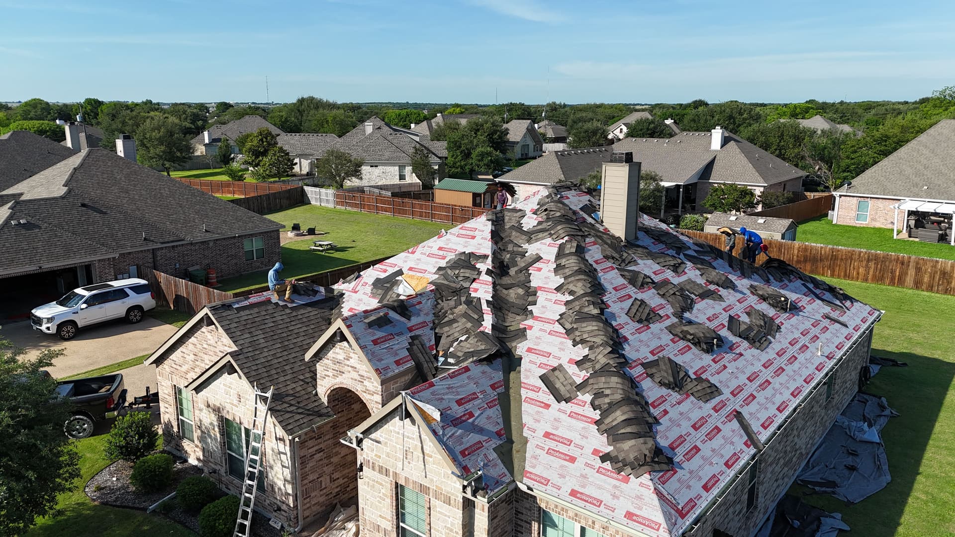 Gallery photos for IKO Cambridge Weatherwood Shingle Roof Replacement in Central Texas: Image #5
