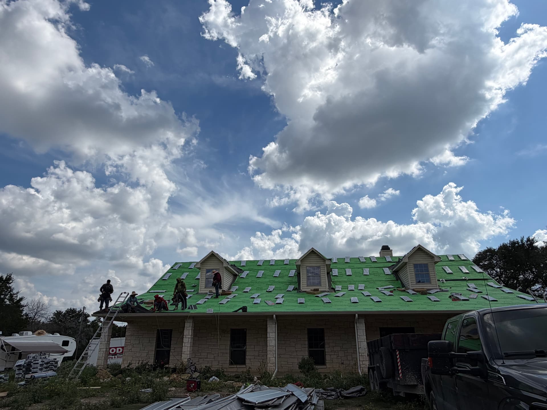 New Shingle Roof Installation in China Spring TX image