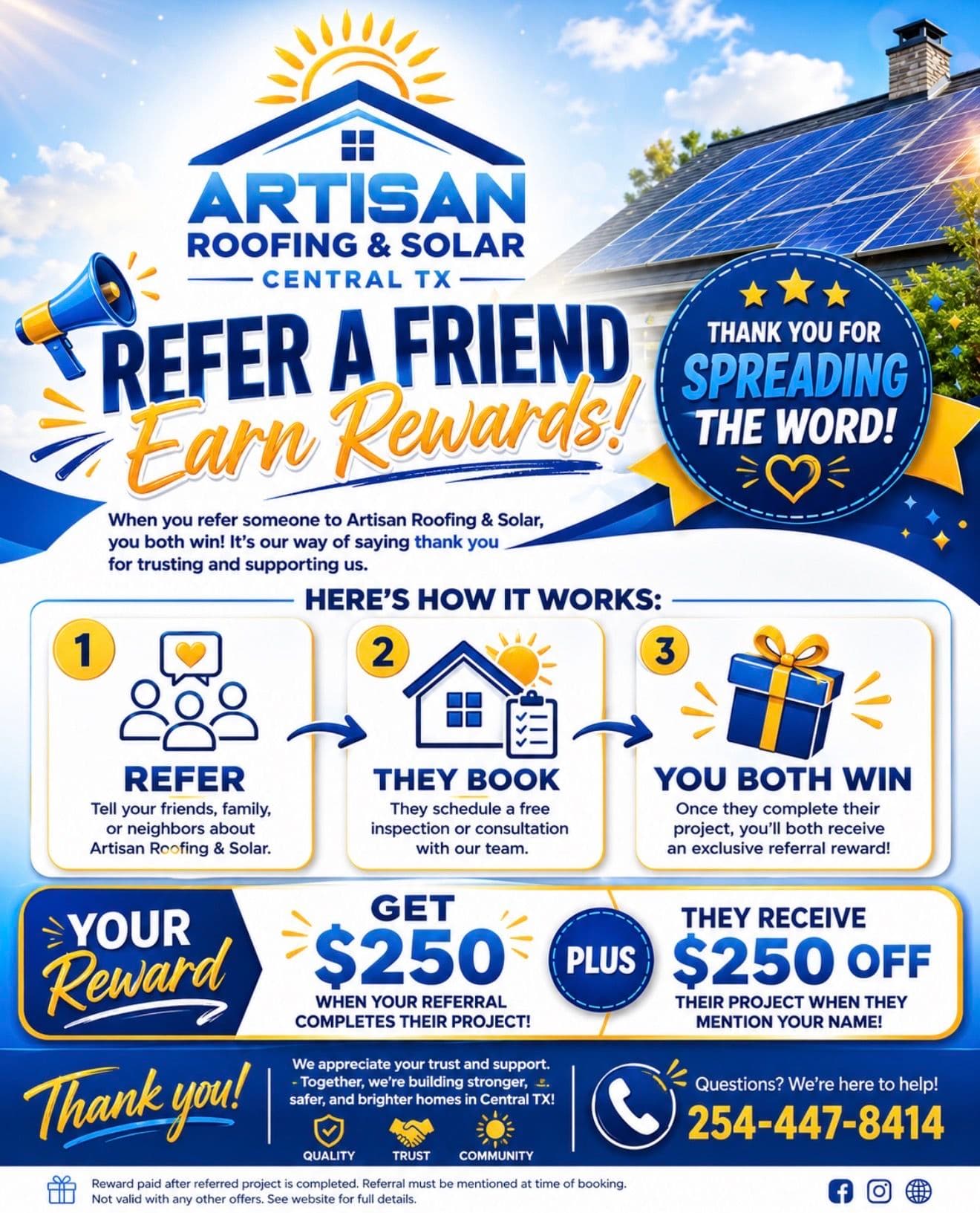 Refer a Friend and Both of You Win $250