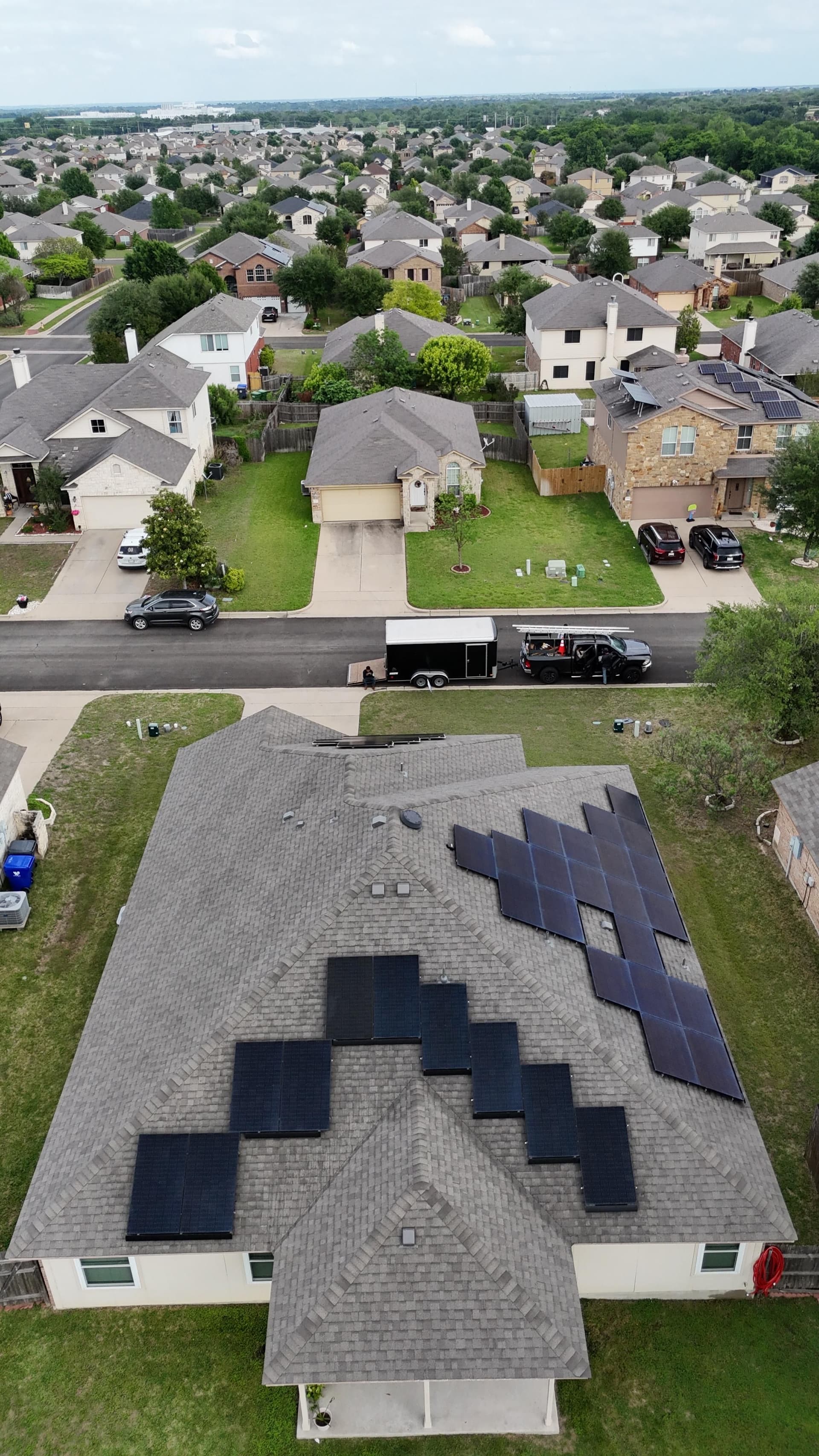 Gallery photos for Denied Insurance Claim Approved - Full Roof and Solar Reinstall in Waco: Image #3