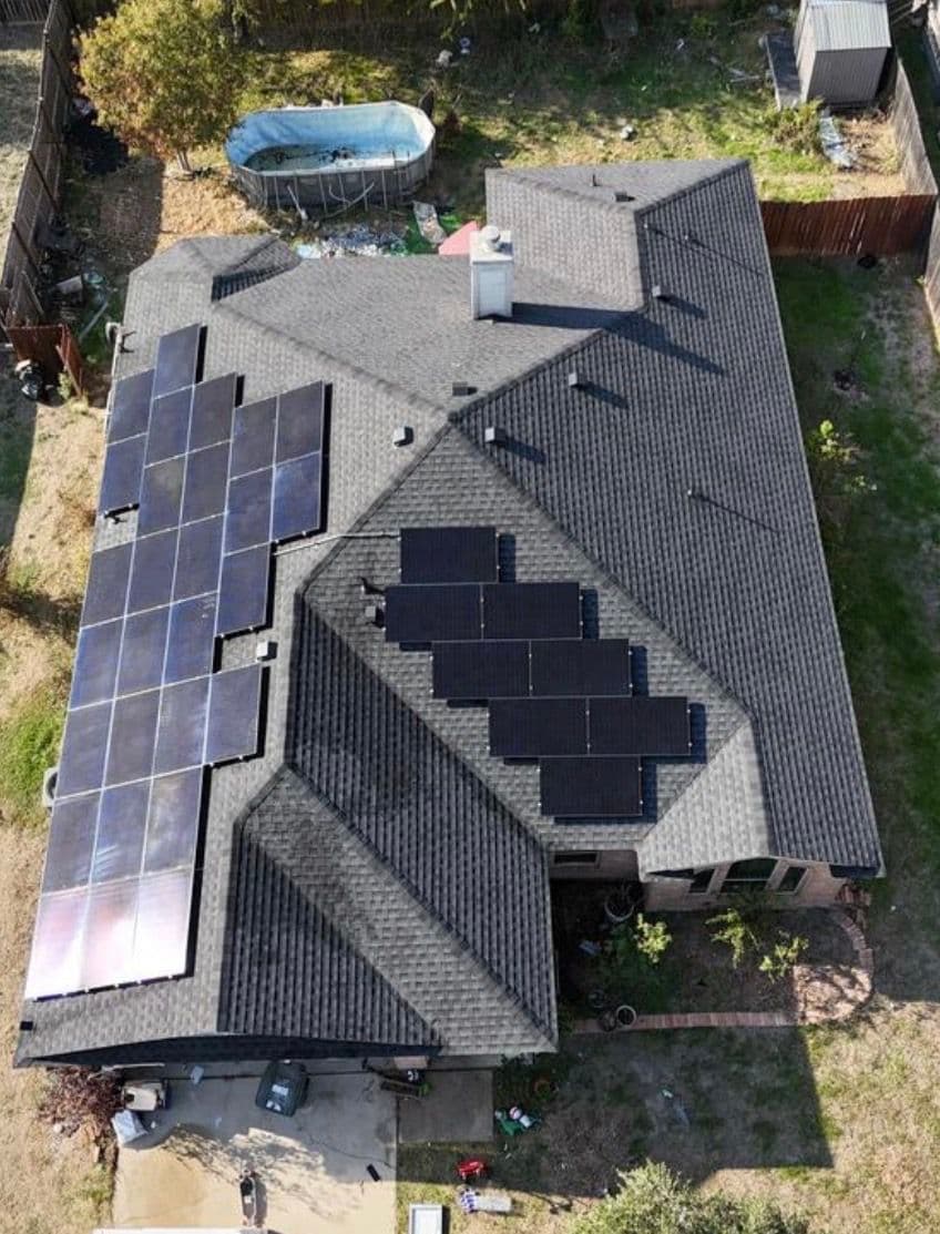 Gallery photos for Roof Replacement With Solar Panel Removal and Reinstall in Temple TX: Image #2