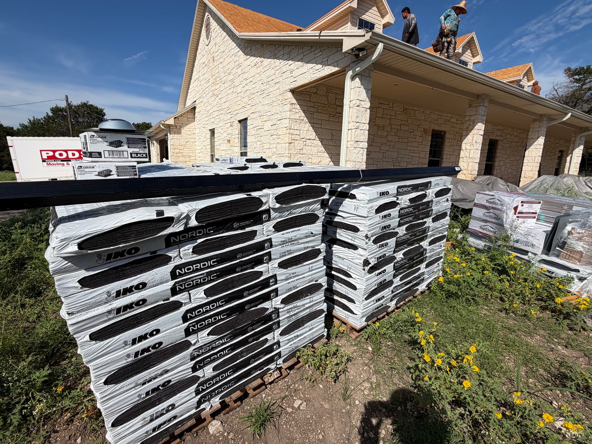 IKO Nordic Class 4 Shingle Roof Installation in Central Texas image