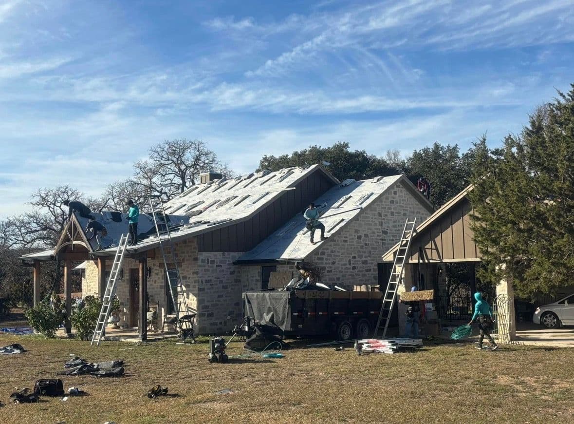 Pioneering Roof Project in Central TX