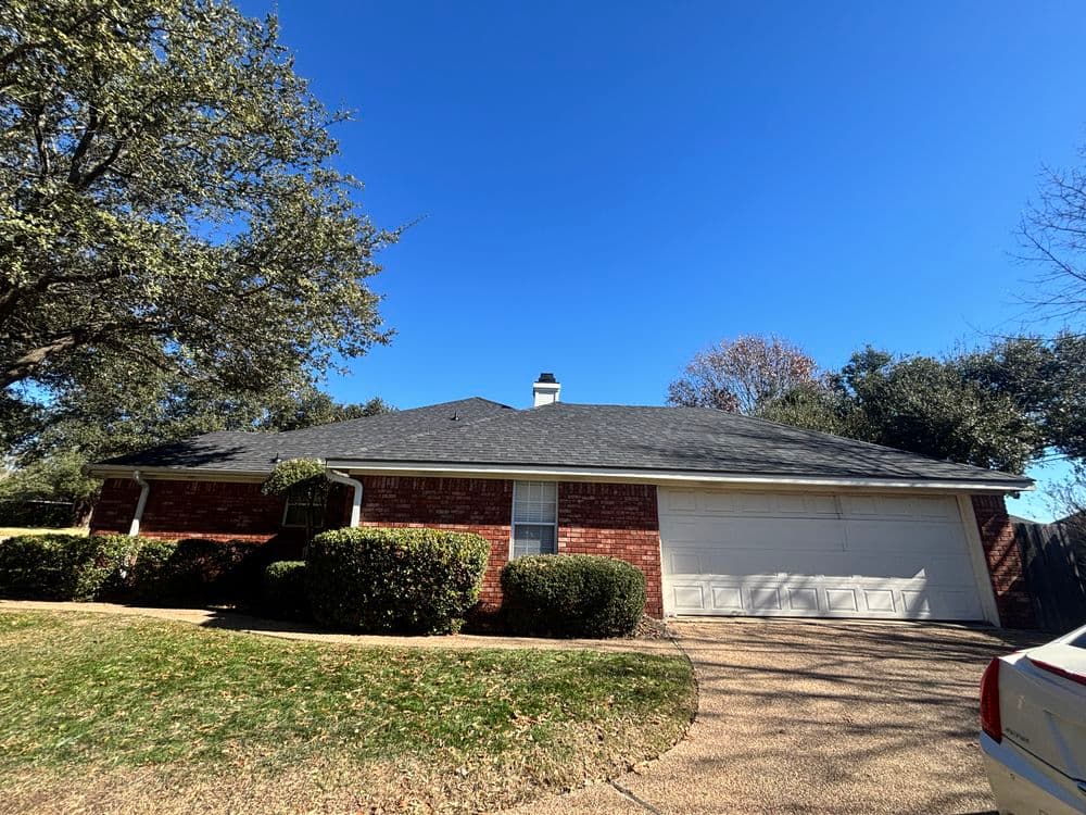 Gallery photos for New Roof Installation with Dual Black IKO Cambridge Shingles in Hewitt: Image #1