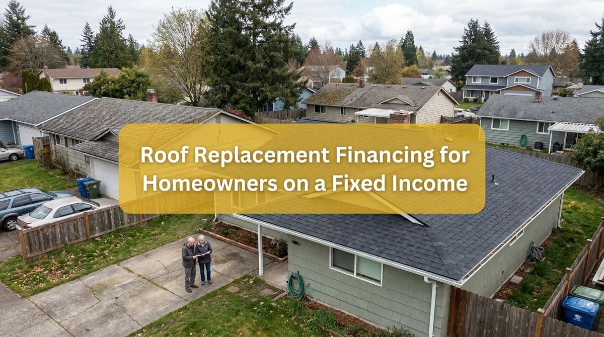 Roof Replacement Financing for Homeowners on a Fixed Income image
