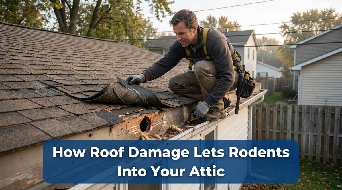 Featured post - How Roof Damage Lets Rodents Into Your Attic