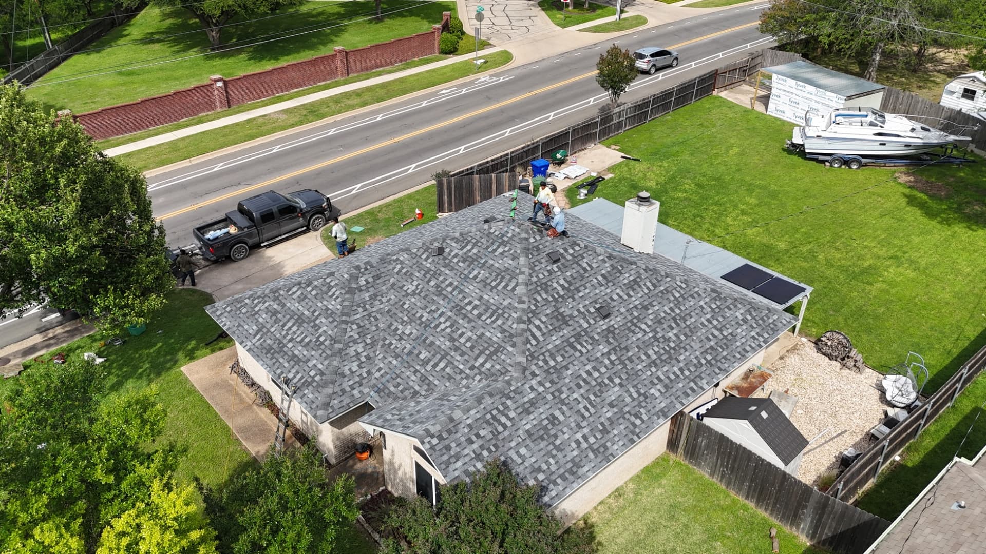 Gallery photos for Full Roof Replacement with IKO Nordic Impact-Resistant Shingles in Waco TX: Image #1
